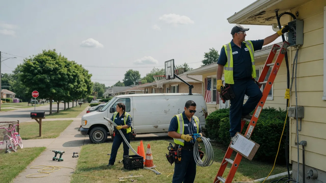 Licensed Electrician in Keeling, VA near me